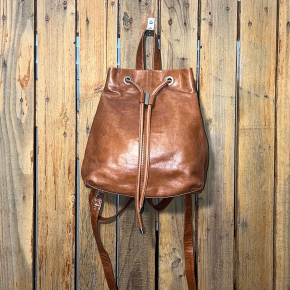 HOBO Bags Hobo Brown Leather Small Backpack Purse Poshmark